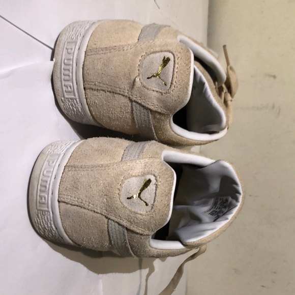 Puma Tan Sneakers Low-Top Casual - Picture 6 of 11